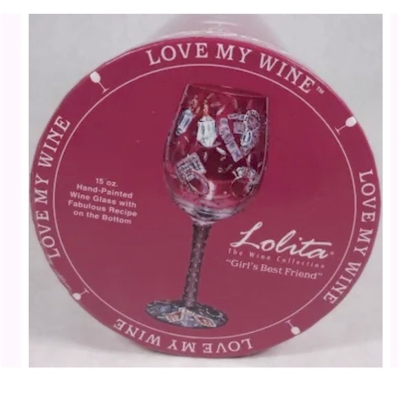 Lolita “Girls Best Friend” Wine Glass - Picture 7 of 7